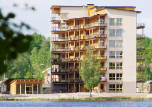 Immeuble bois Växjö