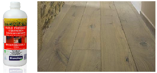 parquet ciré