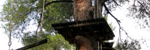 Tourisme Vert. Dormir dans une cabane