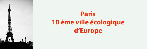 Paris, 10ème ville la plus écologique d'Europe