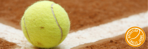 Tennis : les balles jaunes finissent en revêtement de sol